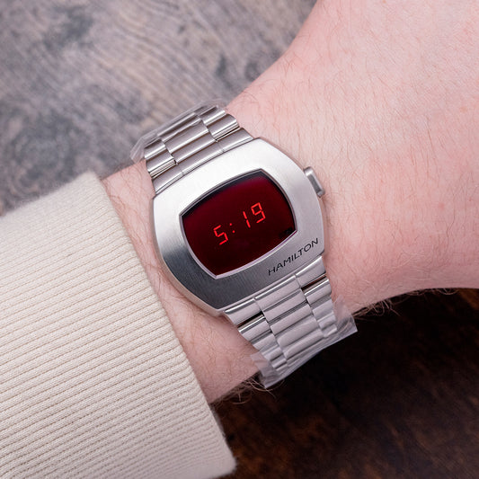 2022 Hamilton American Classic PSR Digital Quartz 'Red' H52414130