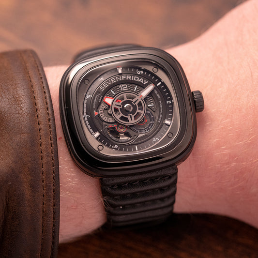 2020 SevenFriday P3C/02 "RACER III" Black Automatic