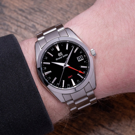 2020 Grand Seiko Heritage 9F Quartz Black SBGN013 40mm