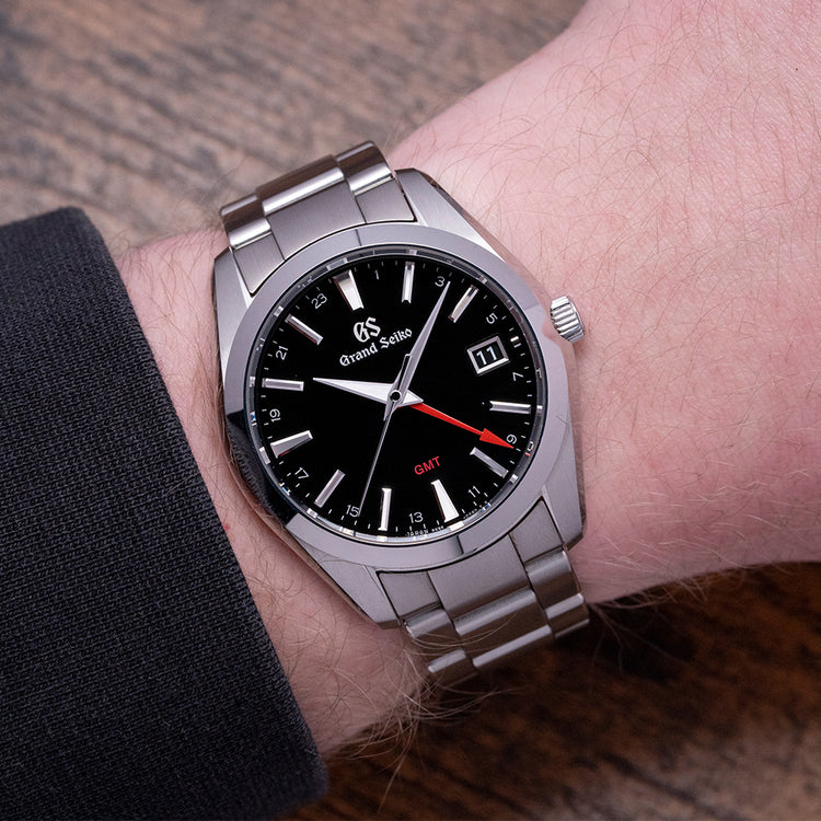 2020 Grand Seiko Heritage 9F Quartz Black SBGN013 40mm