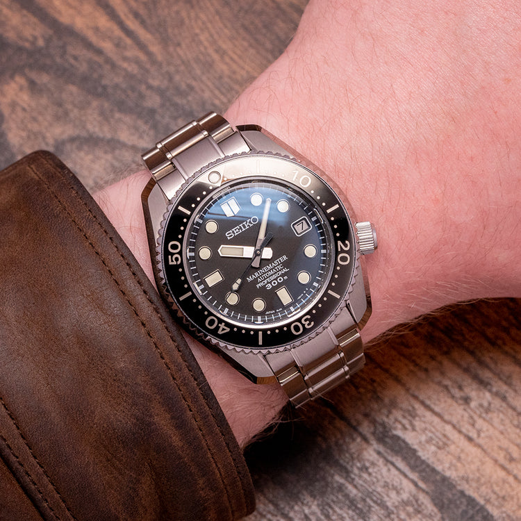 2018 Seiko Marinemaster 300 Black Diver Automatic SBDX017