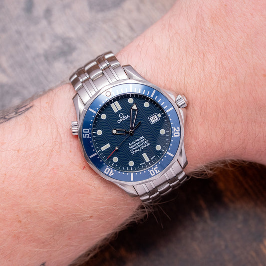 2001 Omega Seamaster Diver 300M Blue Auto 2531.80 41mm