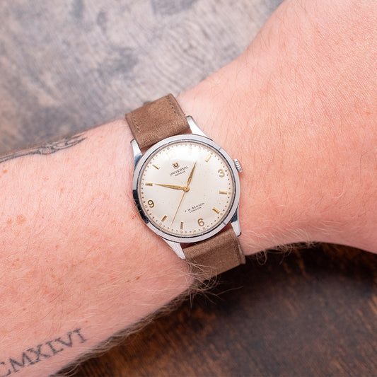1953 Universal Geneve "J.W.Benson London" 206514 34mm