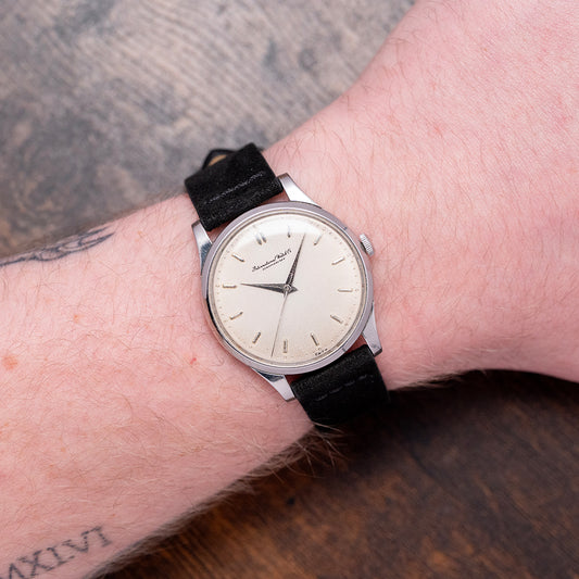 1959 IWC 'Calatrava' Steel Manual Cal. 89 Silver Dial 35mm