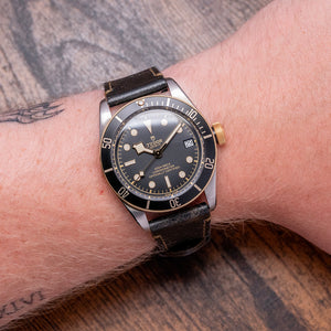 2017 Tudor Black Bay 41mm Steel & Gold on Strap 79733N