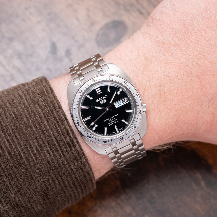 2025 Seiko 5 Sports Heritage 'Gene Kranz' Limited 38.5mm SRPL93