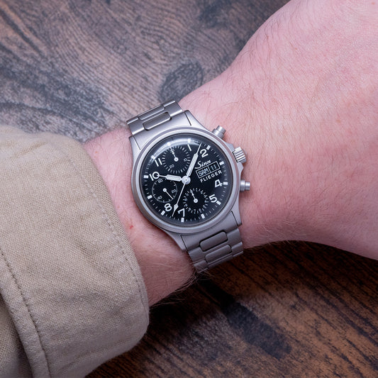 2019 Sinn 356 Sa Pilot Chronograph Bracelet 356.081
