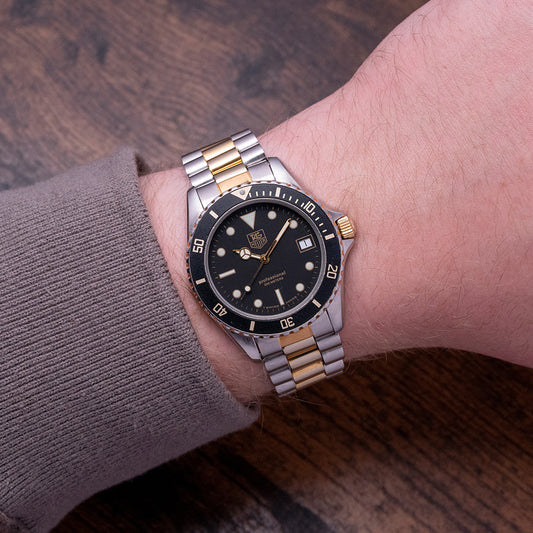 1980s TAG Heuer Professional Diver "Bi-Metal" Quartz 980.020D