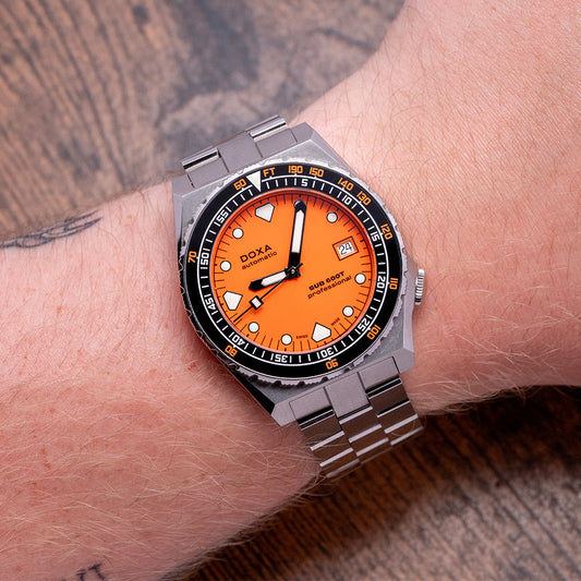 2024 Doxa SUB 600T 40mm Orange Dial 861.10.351.10