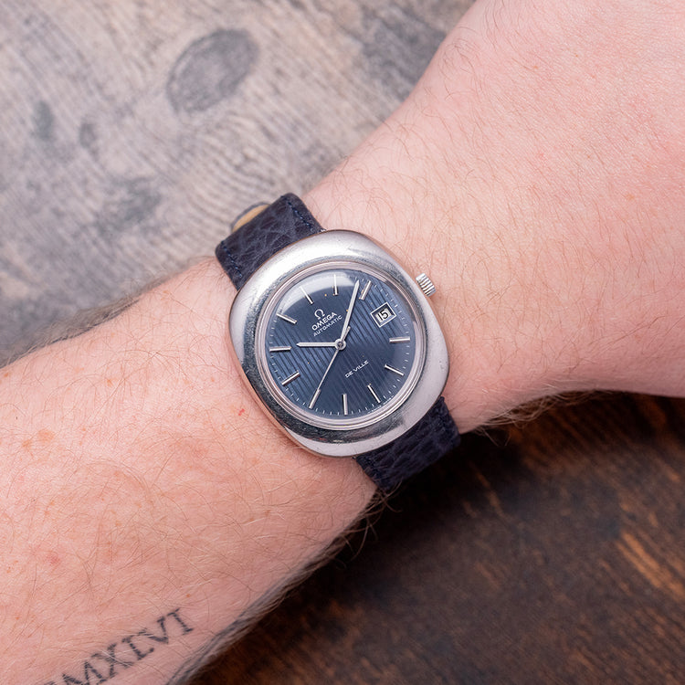 1972 Omega De Ville Automatic 'UFO' Pebble 38mm 166.155
