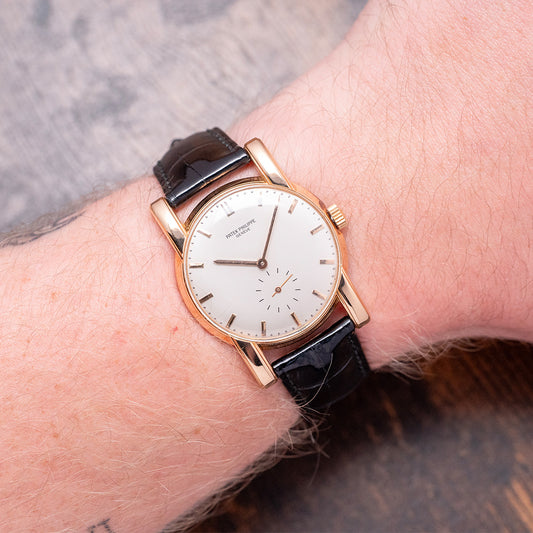 1951 Patek Philippe Calatrava 18ct Rose Gold 34mm 2428