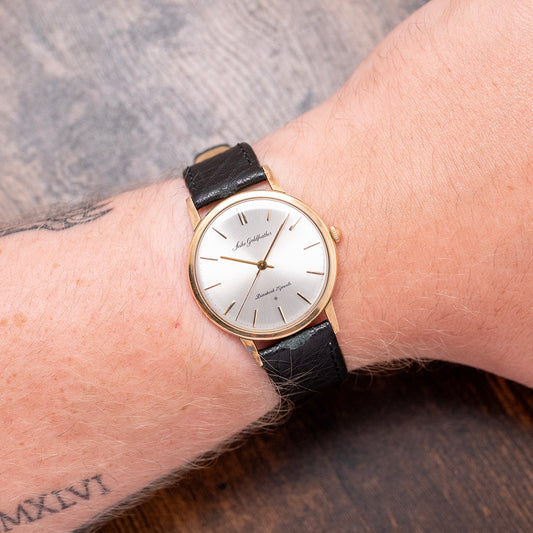 1960s Seiko Goldfeather 14K Gold Filled Manual 35mm J14060