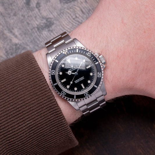 1989 Rolex Submariner No-Date Gloss Dial 5513 L-Serial 40mm