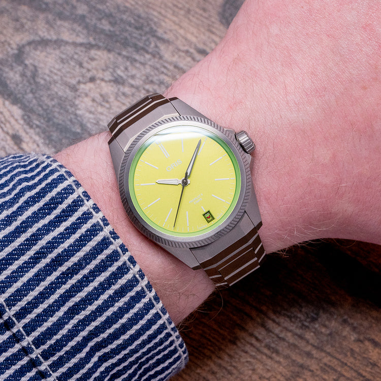 2023 Oris ProPilot X Kermit Edition 39mm Titanium