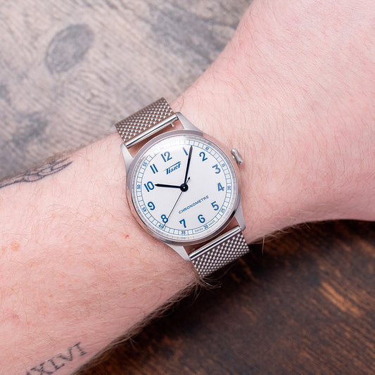 2025 Tissot Heritage 1938 Chronometre 39mm on Bracelet + Strap