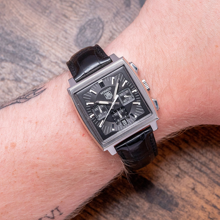 2010 TAG Heuer Monaco Automatic Black CW2111-0