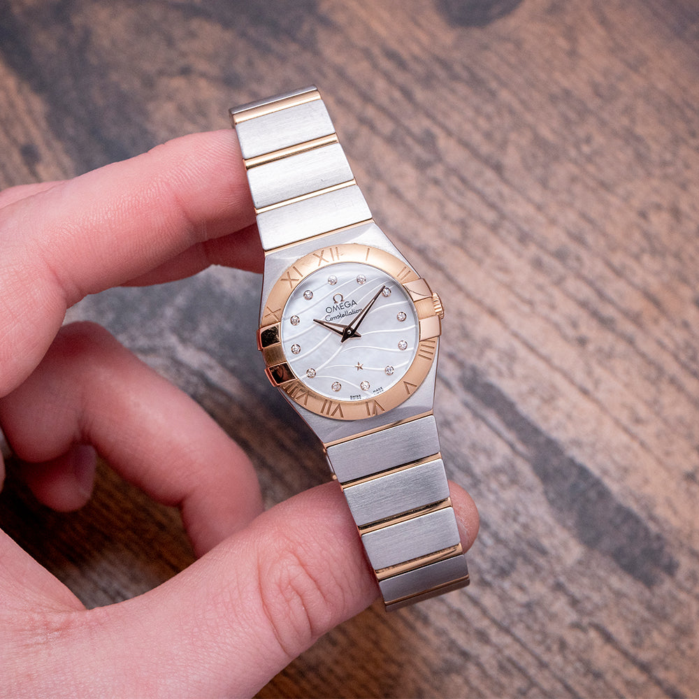 Omega constellation 27 on sale mm