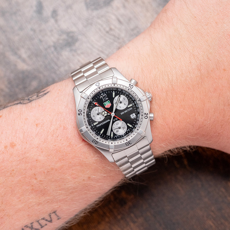 1990s TAG Heuer 2000 Chronograph 38mm CK1110