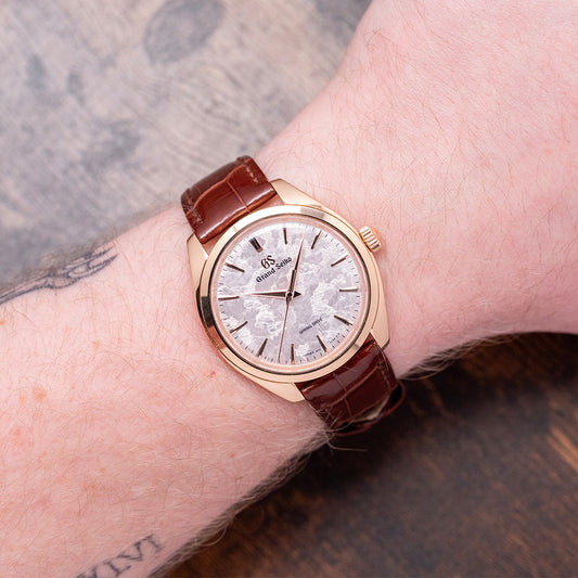 2023 Grand Seiko 18ct Rose Gold ‘Hana-ikada’ SBGY026G 38.5mm Limited