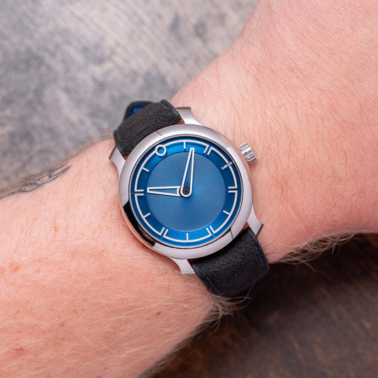 2022 Ming 17.09 Blue Dial Automatic 38mm on Strap