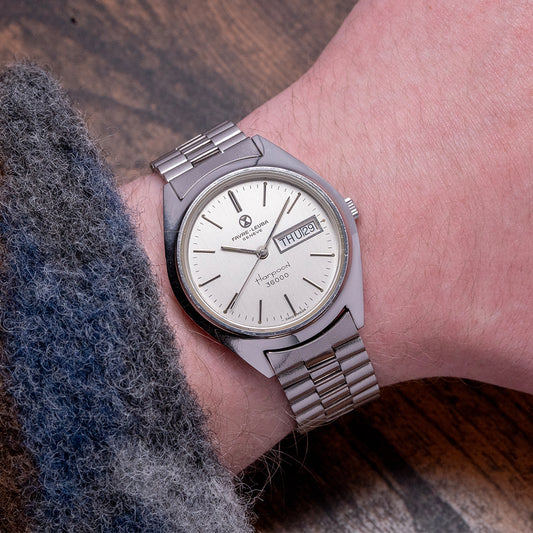 1970s Favre-Leuba Harpoon 36000 Automatic 37mm