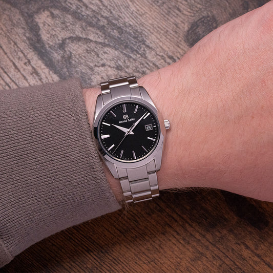 2022 Grand Seiko Heritage 37mm Quartz Black SBGX261