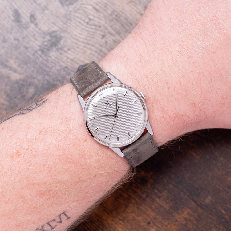 1962 Omega 'Pinstripe' Dial Japanese Market 35mm 131.013