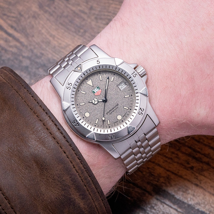 1990s Tag Heuer 1500 Series "Granite" Dial 40mm 959.706G
