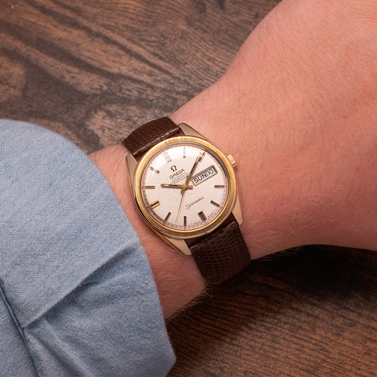 1968 Omega Seamaster "Chronometer" 166.032 Gold Plated