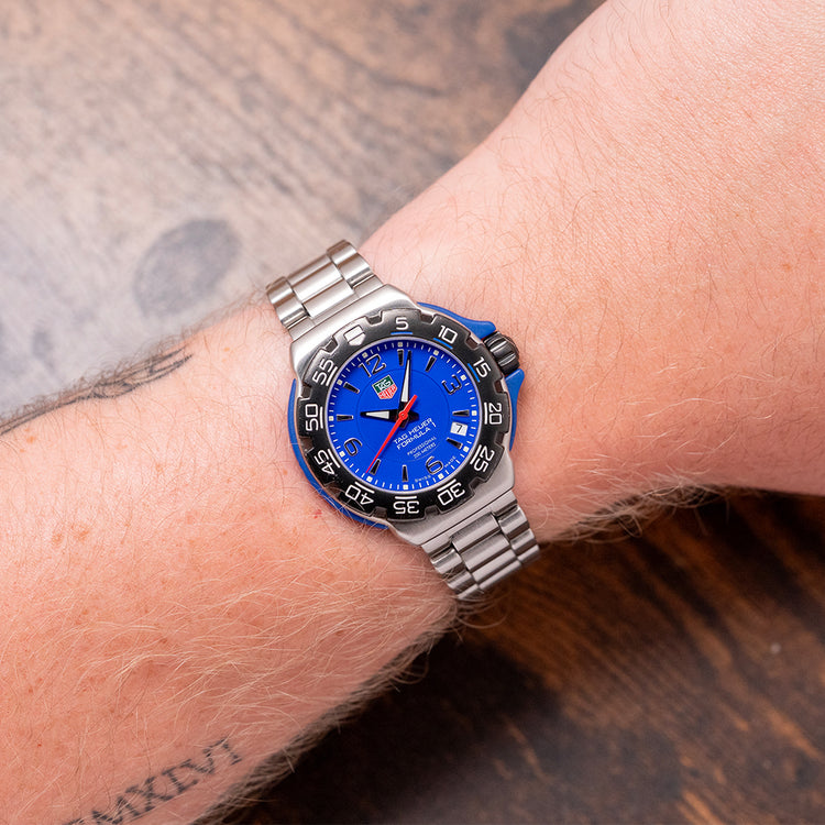 2004 TAG Heuer Formula 1 Blue Quartz 35mm WAC1212.BA0851