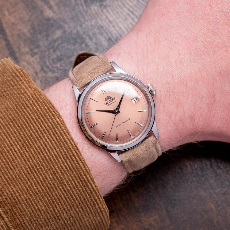 2024 Orient Bambino 'Version 7' Salmon Limited Edition 38.5mm