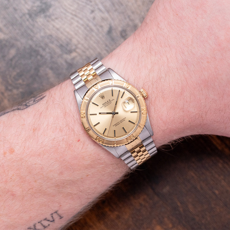 1978 Rolex Datejust Turn-O-Graph Steel & Gold 36mm 1625