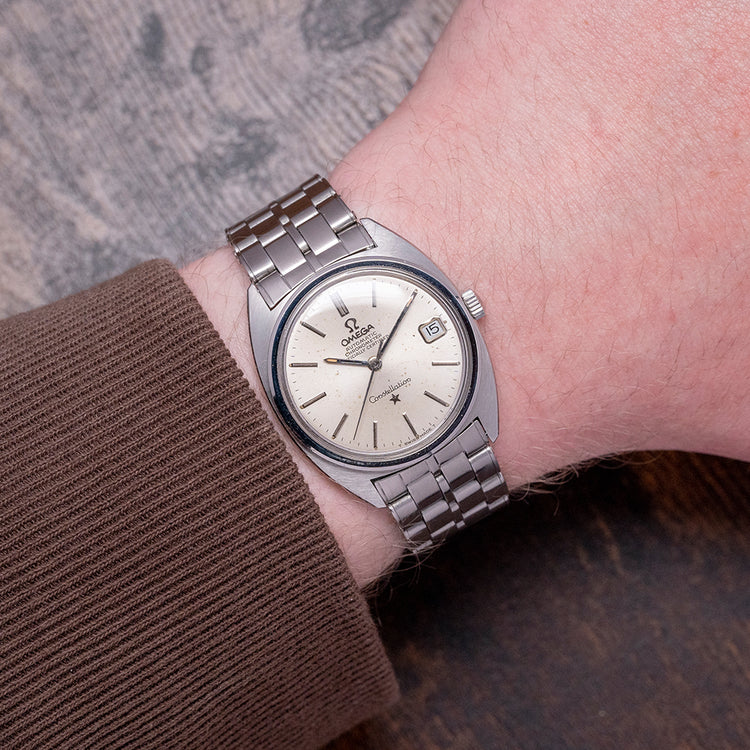1967 Omega Constellation Auto 35mm Sprung Bracelet 168.017
