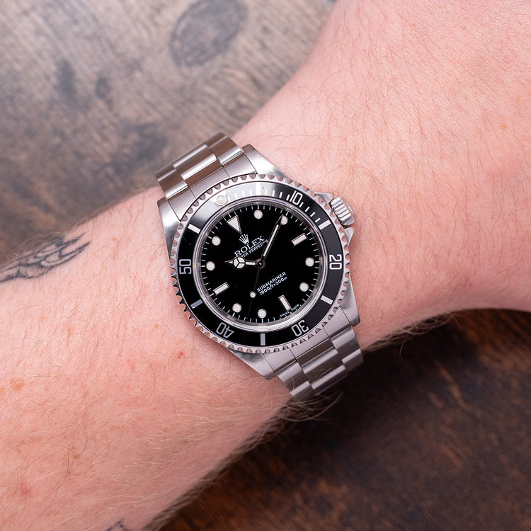 2002 Rolex Submariner No-Date "2 Liner" 40mm 14060M