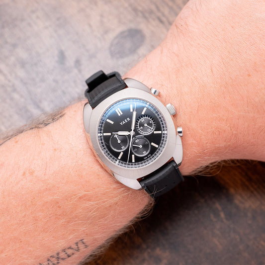 2024 Vaer R1 Quartz Chronograph Black 42mm