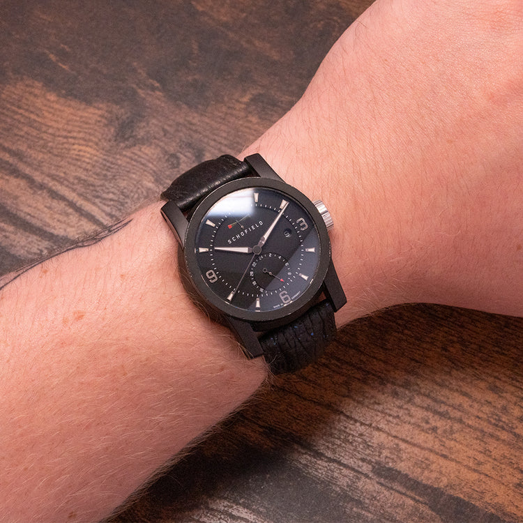 2013 Schofield Signalman DLC GMT PR Black Limited to 100