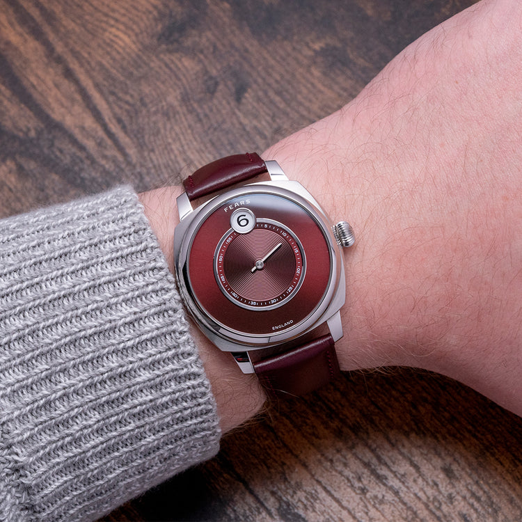 2023 Fears Christopher Ward Alliance 01 Jump Hour Red Dial