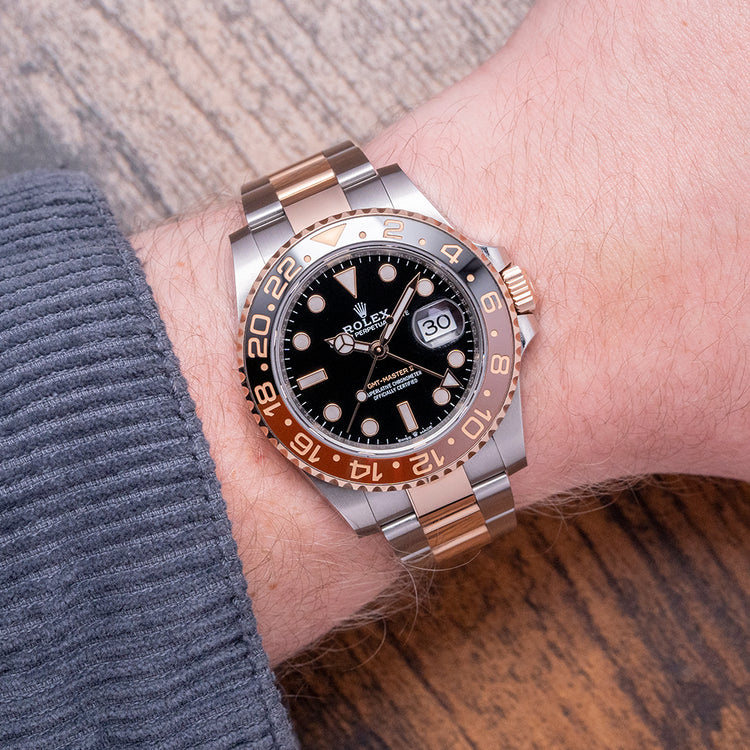 2022 Rolex GMT-Master II 'Root Beer' Steel & Rose Gold 126711CHNR