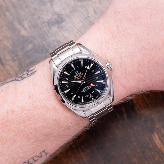 2010s Omega Seamaster Aqua Terra GMT 43mm 231.10.43.22.20.01.001