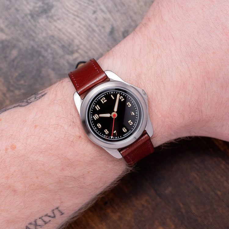 2025 AnOrdain Model 2 Porcelain Black Medium Decorated 36mm