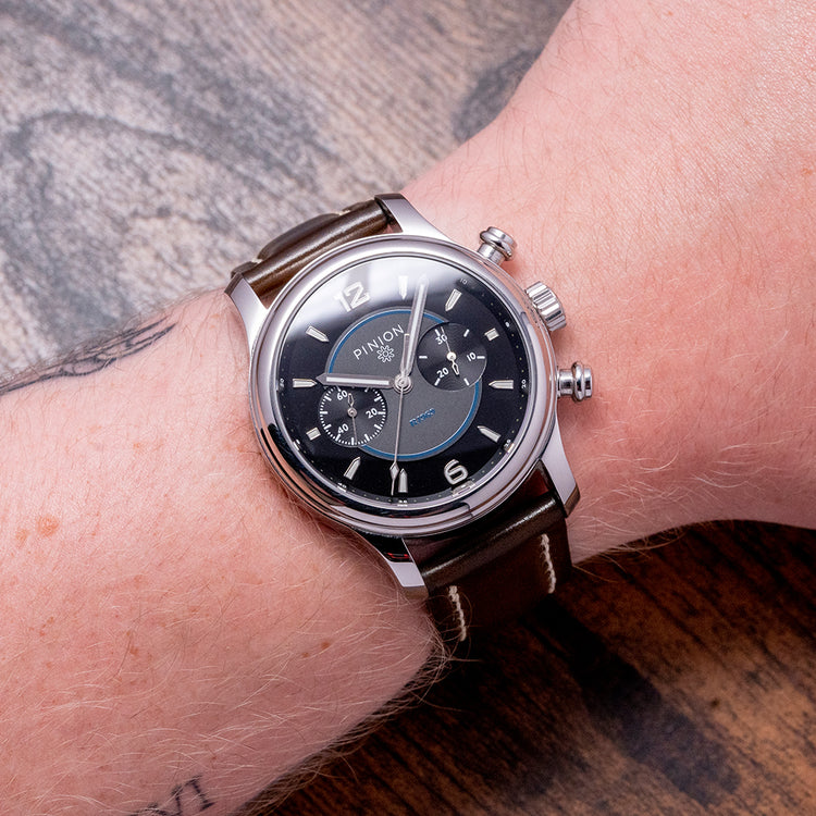 2017 Pinion 1969 Revival Chronograph No-Date Dial