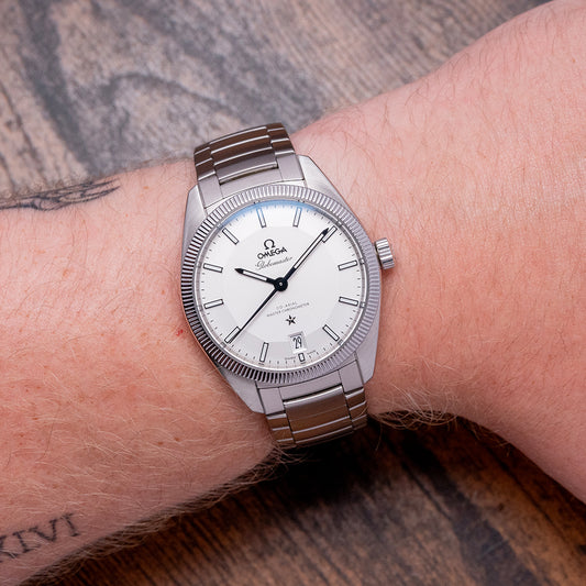 2015/17 Omega Globemaster White 39mm 130.30.39.21.02.001