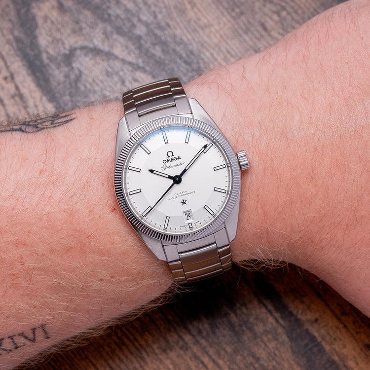 2015/17 Omega Globemaster White 39mm 130.30.39.21.02.001