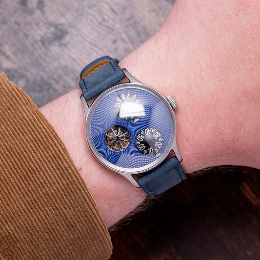 2023 Radcliffe Le Dome Blue Guilloche Dial Automatic 40mm