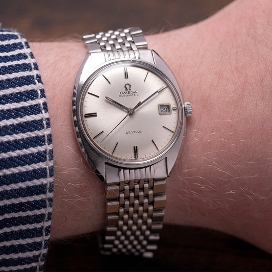 1968 Omega De Ville Automatic 166.029 Box & Papers