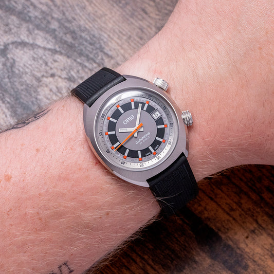 2022 Oris ChronOris Date Automatic 39mm on Rubber