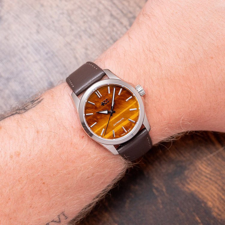 2026 Christopher Ward C63 Sealander 36mm Tiger’s Eye
