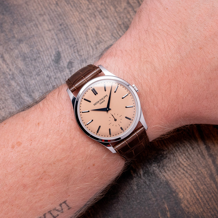 2025 Unworn Patek Philippe Calatrava Platinum 38mm 6196P-001