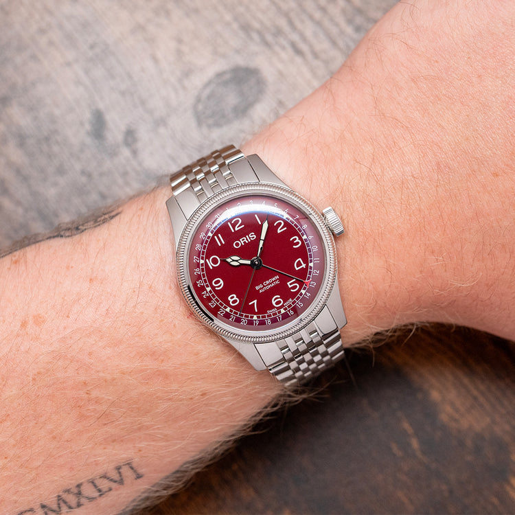 2022 Oris Big Crown Pointer Date 40mm Red Dial Automatic