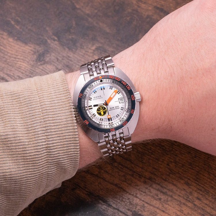 2018 Doxa SUB 300 Searambler Silver Lung Limited Edition